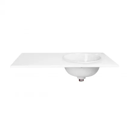 Раковина Qtap Virgo 800х460х300 White з донним клапаном QT1811FL8130ARRW — Photo 2