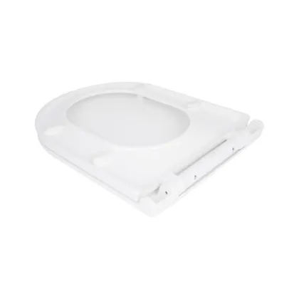 Сидіння для унітазу Qtap (Kolibri) 455×360×30 мм, White, з мікроліфтом Slim Duroplast, Quick Release QTST179W49488 — Photo 2