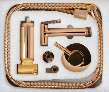 Набір гігієнічного душу рожеве золото REA LOOP ROSE GOLD — Photo 6