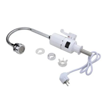 Проточний кран-водонагрівач для кухні на три режими Lidz Warm 062 LDWAR062WCR49099 White/Chrome — Photo 6