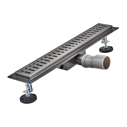 Душовий трап з нержавіючої сталі SUS304 Koer FD35-70x500-Graphite (Колір графіт) (AC0657) — Photo 3