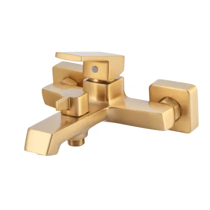 Змішувач для ванни Haiba GAUDI 009 EURO BRUSHED GOLD (HB9599) — Photo 1