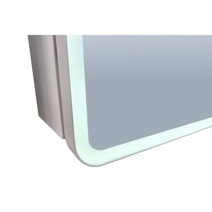 Дзеркальна шафка Mixxus Premium Olivary CM01-60x70x13 з LED Touch, димером, регулятором яскравості (MI8294) — Photo 5