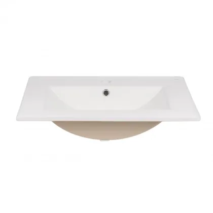 Раковина Qtap Albatross New 600x470x180 White з донним клапаном QT0111750660W — Photo 2