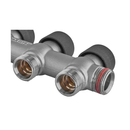 Колектор вентильний без фітингу Koer KR.1128-3 - 3/4"x3/4"x3/4"x3 Ways (KR5872) — Photo 3