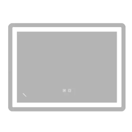 Дзеркало ZERIX SANSA MR01-70x50-REVERSE з LED Touch, Anti-fog, димером, рег. яскравості (ZX6050)