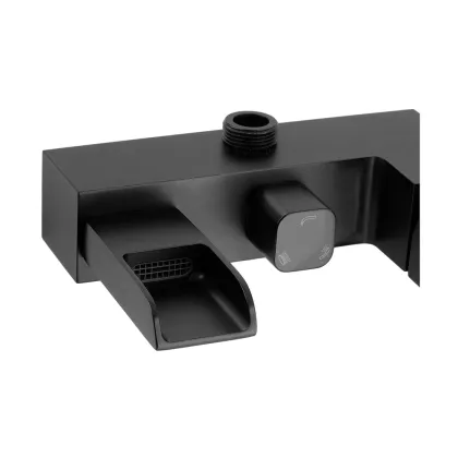 Душова колона із змішувачем водоспад Koer KB-58007-05 (Колір чорний) (KR3463) — Photo 2