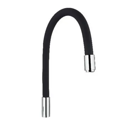 Вилив для змішувача гнучкий чорний Mixxus Premium (MI0558)