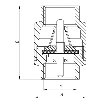 Кран кульовий Koer 1/2x1/2 (KR.512) (KR0008) — Photo 1