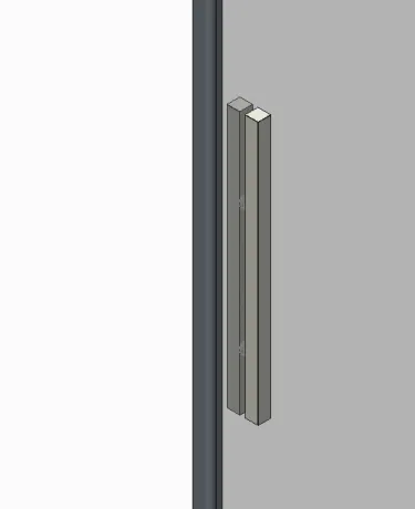 Двері в нішу Koer SR SD05-120x200-TR-01 прозоре скло Easy Clean 6мм, хром (KR5405) — Photo 11