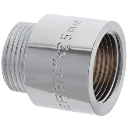 Подовжувач 3/4" 25мм (хром) Koer KF.E08-25.CHR (KF0107) — Photo 2