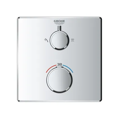 Термостат прихованого монтажу на 2 споживача Grohe Grohtherm Convent. Concealed (24079000) — Photo 3