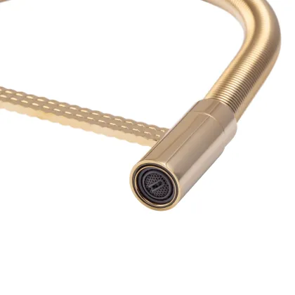 Змішувач для кухні Mixxus Premium Spark 017 GOLD (MI6972) — Photo 5