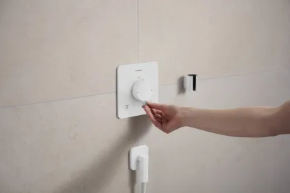 ECOSTAT COMFORT Q термостат для 2х споживачів, ПМ, білий матовий — Photo 2
