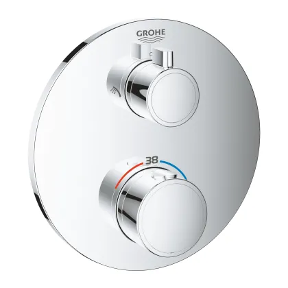 Grohtherm Термостат для душу з перемикачем на 2 положення верхній/ручний душ