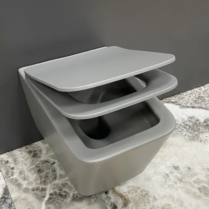 Підвісний унітаз VBI CAPRERA GREY MATT підвісний унітаз VBI CAPRERA GREY MATT — Photo 4
