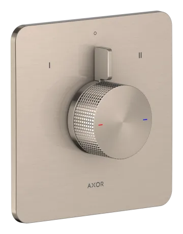 AXOR CITTERIO C Змішувач для 2х споживачів, ПМ, колір шліфованний нікель