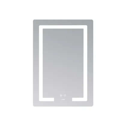 Дзеркало Lidz Kubis (KU2) 600х800 з LED-підсвічуванням Touch, з антизапотіванням, з димером, рег. яскравості LD78LF937608048449 — Photo 3