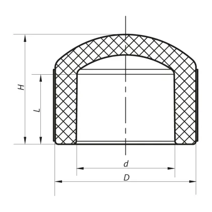 Заглушка поліпропіленова 32 PPR Koer K0061.PRO (KP0072) — Photo 1