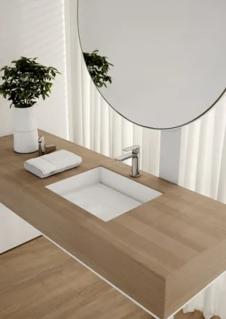 Змішувач для раковини (умивальника) KOHLMAN TEXEN CHROME низький * — Photo 2