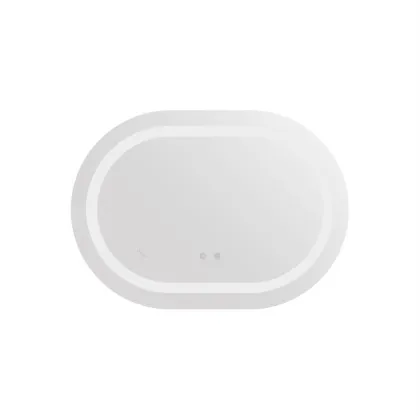 Дзеркало Qtap Gemini 500х700 з LED-підсвічуванням Touch, з антизапотіванням, з димером, рег. темп. кольору (3000-6500K) Reverse QT2578R5070 — Photo 2