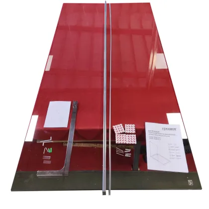 Душова перегородка Koer SR SP02-100x200-TR-01 Walk-In прозоре скло Easy Clean 8мм, хром (KR5395) — Photo 13