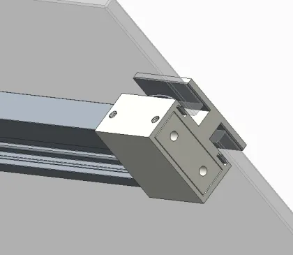 Двері в нішу Koer SR SD02-140x200-TR-01 прозоре скло Easy Clean 8мм, хром (KR5383) — Photo 22