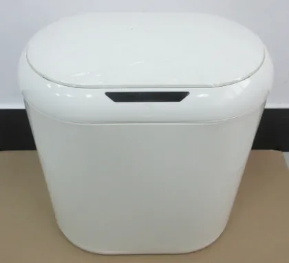 Відро для сміття сенсорне овальне Mixxus Premium Topper-TC0112 White 12л колір білий (MI7082) — Photo 9