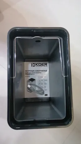 Відро для сміття сенсорне прямокутне Koer TC-020408-08 8 л колір білий (KR5589) — Photo 6
