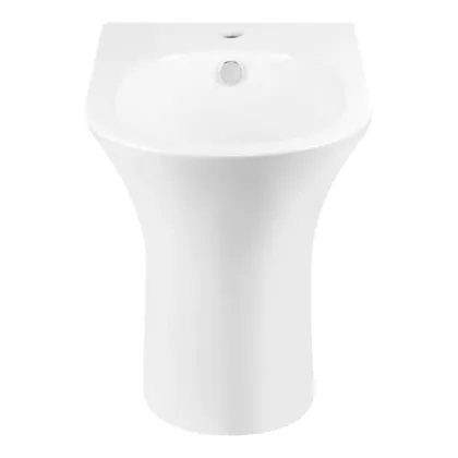 Біде напольне Qtap Virgo 550x360x410 White QT18442169CW — Photo 2