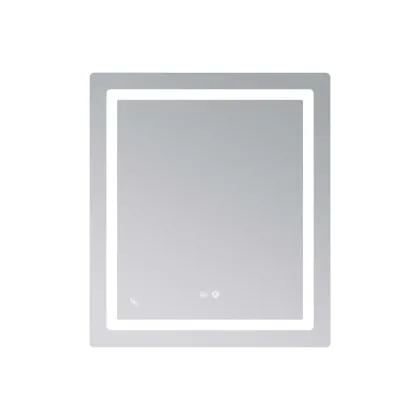 Дзеркало Lidz Kubis 700х800 з LED-підсвічуванням Touch, з антизапотіванням, з димером, рег. яскравості LD78LF9047080 — Photo 3