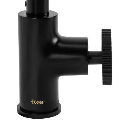 Змішувач для кухні REA VERTIGO SIDE BLACK чорний — Photo 2
