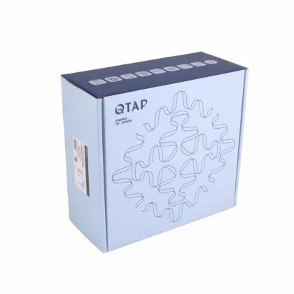 Змішувач для ванни Qtap Swan Cascada з поворотним виливом (з душовим гарнітуром) QTSWA260CRW45569 Chrome/White — Photo 7
