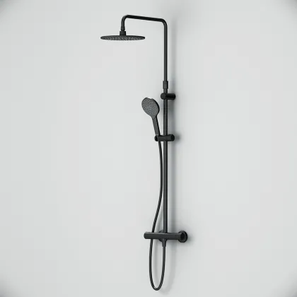 Душова система ShowerSpot з термостатом, чорний AM.PM F0780422 Like — Photo 7