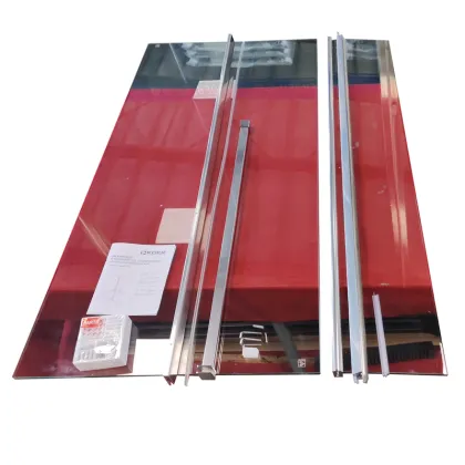 Душова перегородка Koer SR SP03-30x200-TR-01 Walk-In (рух.част) прозоре скло Easy Clean 8мм, хром (KR5399) — Photo 11
