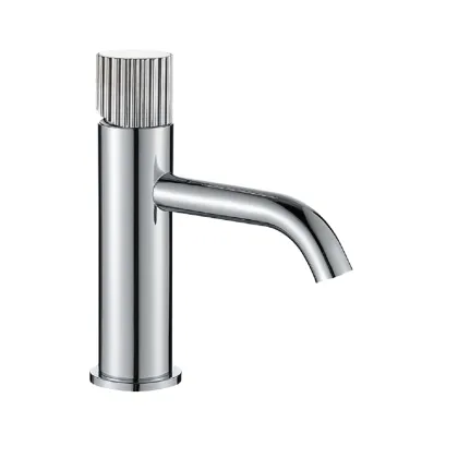 Змішувач для раковини VBI MILANO TRE CHROME низький