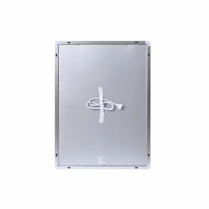 Дзеркало Qtap Mideya (MI2) 600х800 з годинником, з LED-підсвічуванням Touch, з антизапотіванням, димером, рег. яскравості QTMID100080049267 — Photo 5