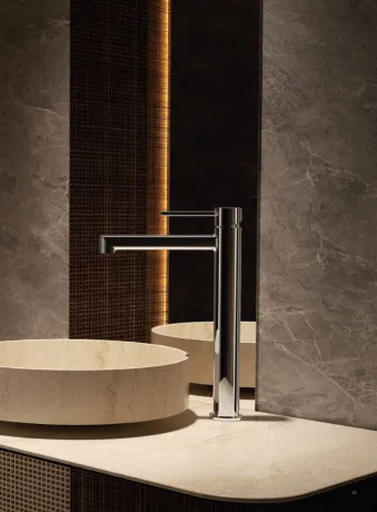 IMEX TOSCANA CHROME Змішувач для умивальника високий, хром — Photo 3