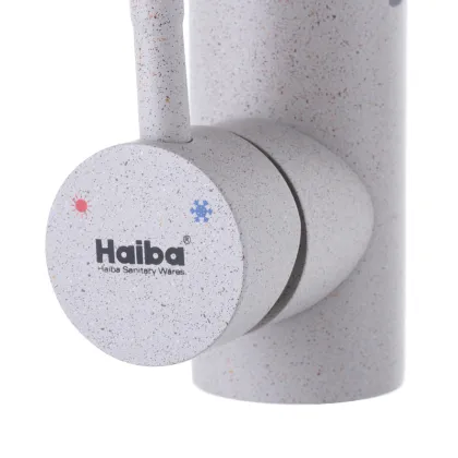 Змішувач для кухні HAIBA SUS 011 бежевий (HB0996) — Photo 2