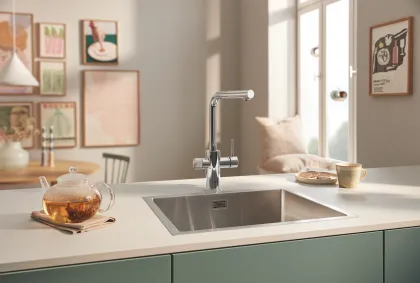 Змішувач для кухні для подачі технічної і фільтрованої води Grohe Blue Pure Minta (30590000) — Photo 3