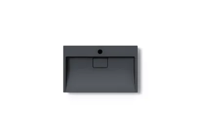 Умивальник (раковина) VBI ESTE 60 BLACK 1/O накладний — Photo 2