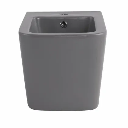 Біде підвісне Qtap Tern 520x350x330 мм, Stone grey QT17551303GSG — Photo 2