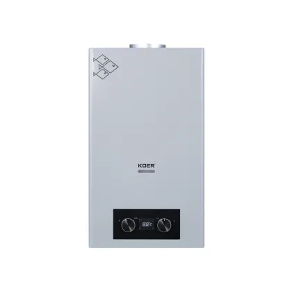 Газова колонка KOER KWH.G0110 GRAY димохідна 10 л/хв, колір сірий (KR5555) — Photo 4