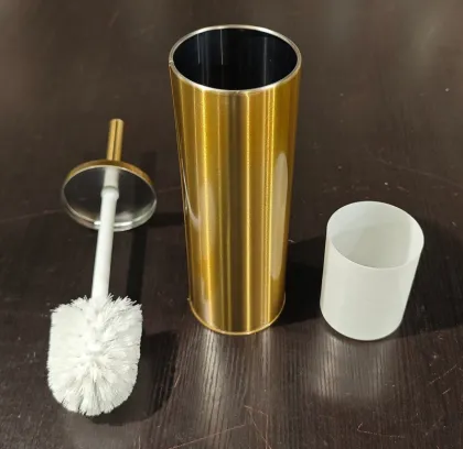 Йоржик для унітазу підлоговий Mixxus Ellipse-TB0202 Brushed Gold (колір матове золото) (MI8401) — Photo 7