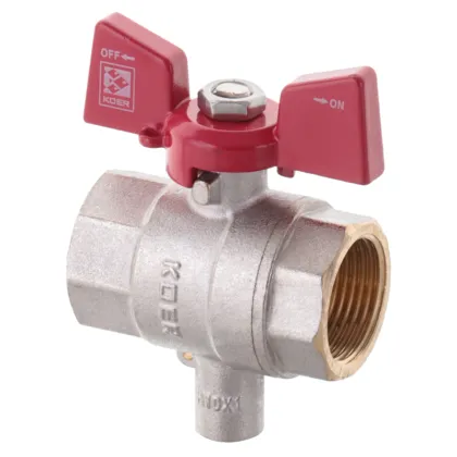 Кран ГГМ для підключення датчика температури Koer KR.230 - 3/4" (KR3068) — Photo 2