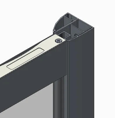 Двері в нішу Koer SR SD05-120x200-TR-01 прозоре скло Easy Clean 6мм, хром (KR5405) — Photo 13