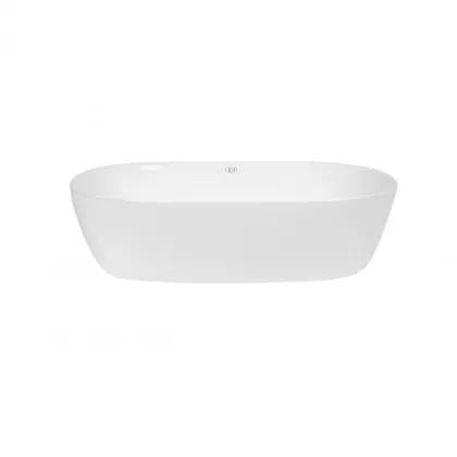 Раковина-чаша Qtap Aquarius 465x375x115 White з донним клапаном QT21112185W — Photo 2