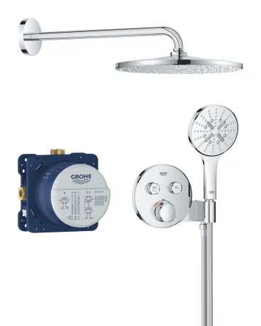 GROHTHERM SMARTCONTROL набор скрытого монтажа с верхним душем 310 , цвет хром