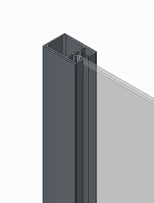 Шторки скляні на ванну Koer SR BS03-95x140-TR-01 прозоре скло 6мм, хром (KR5402) — Photo 5