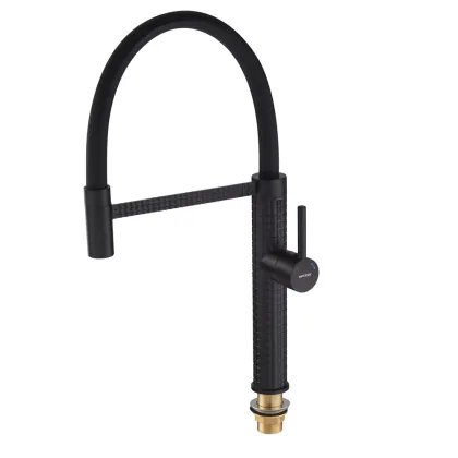 Змішувач для кухні Mixxus Premium Oliwer 017 BLACK REFL.BLACK (MI6966) — Photo 7